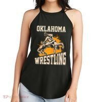 Oklahoma Wrestling Dad Mom Gift For Wrestler Son Women's Perfect Tri Rocker Tank thumb 2