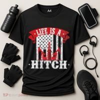 Oilfield Worker Driller Fracker Oilman Oil Rig Cooling Performance Crew T-Shirt thumb 3