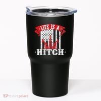 Oilfield Worker Driller Fracker Oilman Oil Rig Tumbler thumb 0