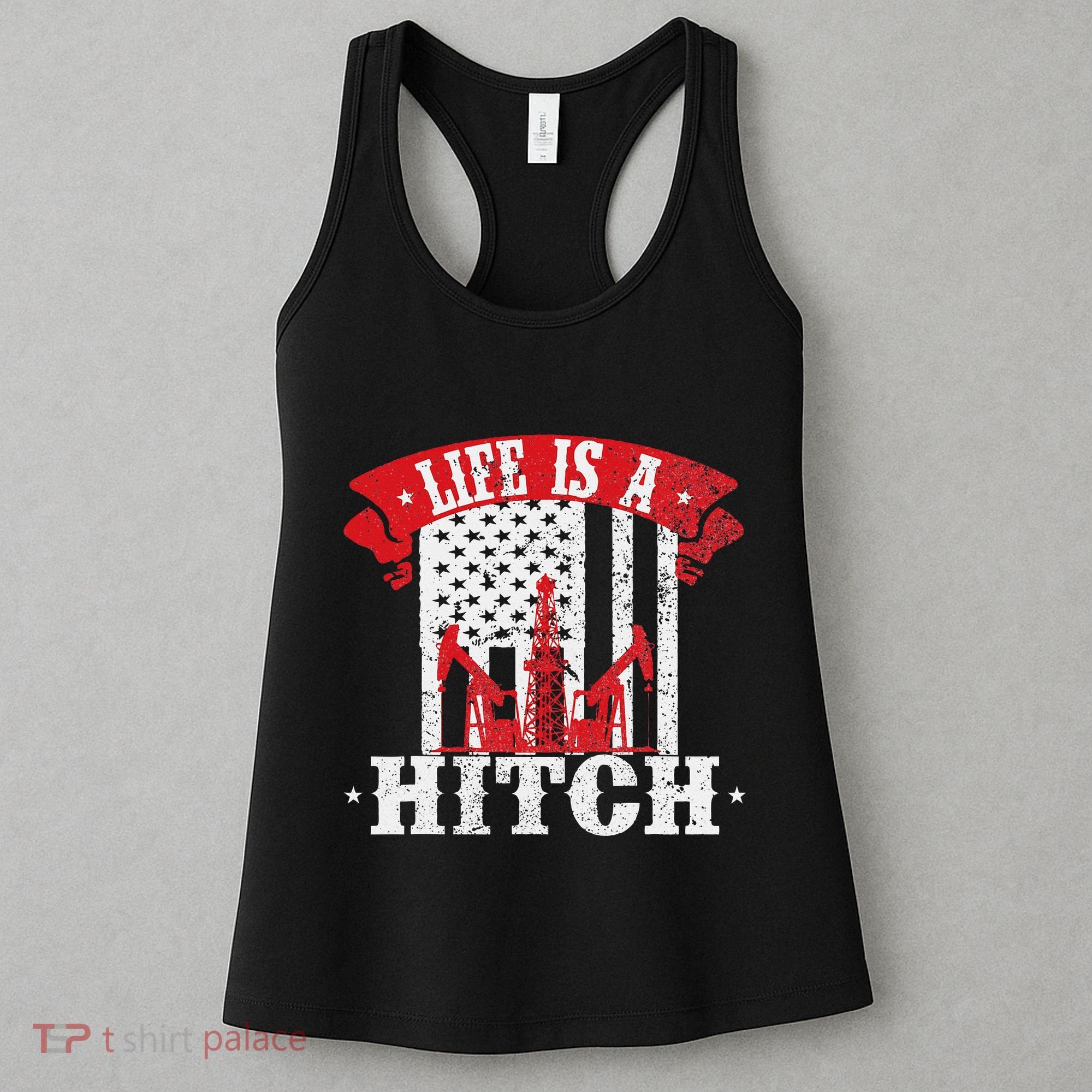Oilfield Worker Driller Fracker Oilman Oil Rig Women's Tank Top