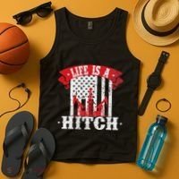 Oilfield Worker Driller Fracker Oilman Oil Rig Tank Top thumb 4