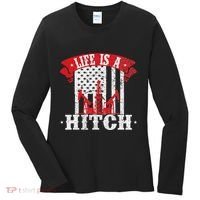 Oilfield Worker Driller Fracker Oilman Oil Rig Women's Long Sleeve Shirt thumb 0