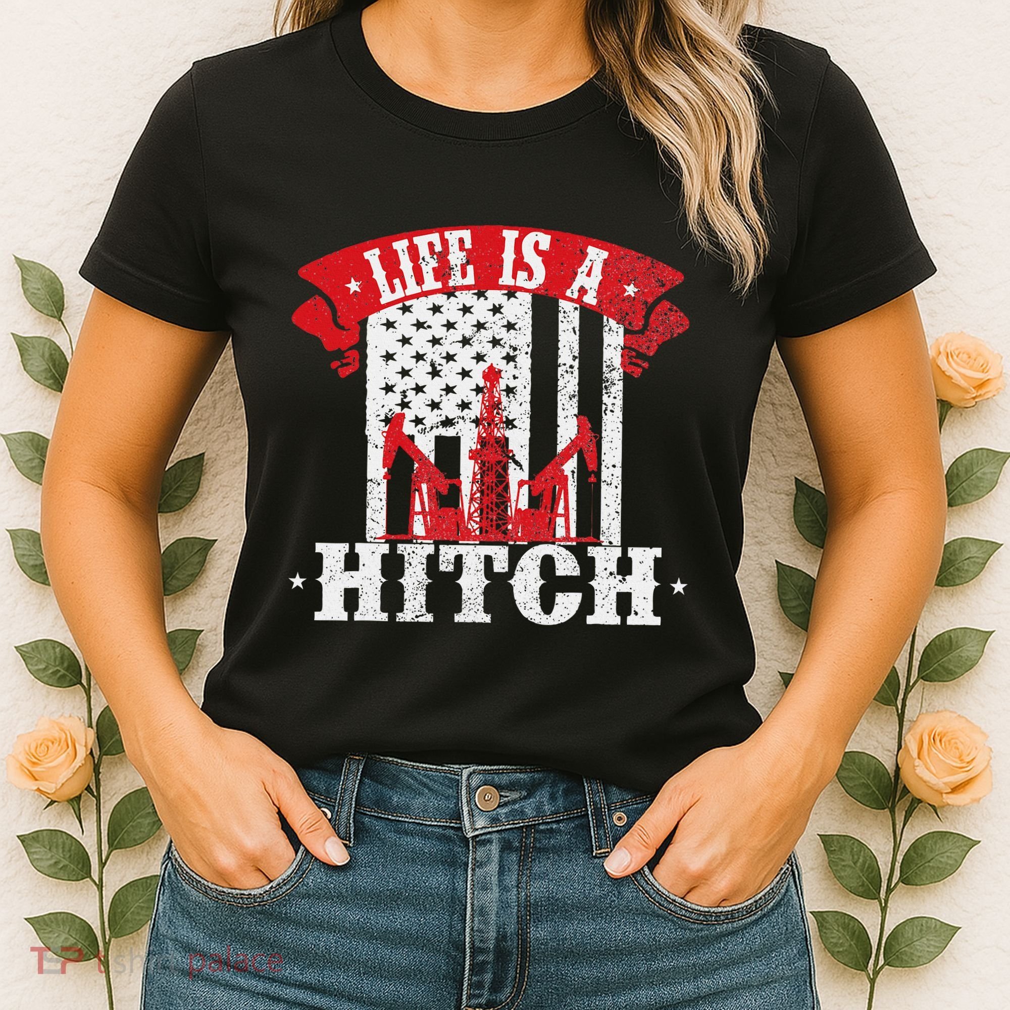 Oilfield Worker Driller Fracker Oilman Oil Rig Women's T-Shirt