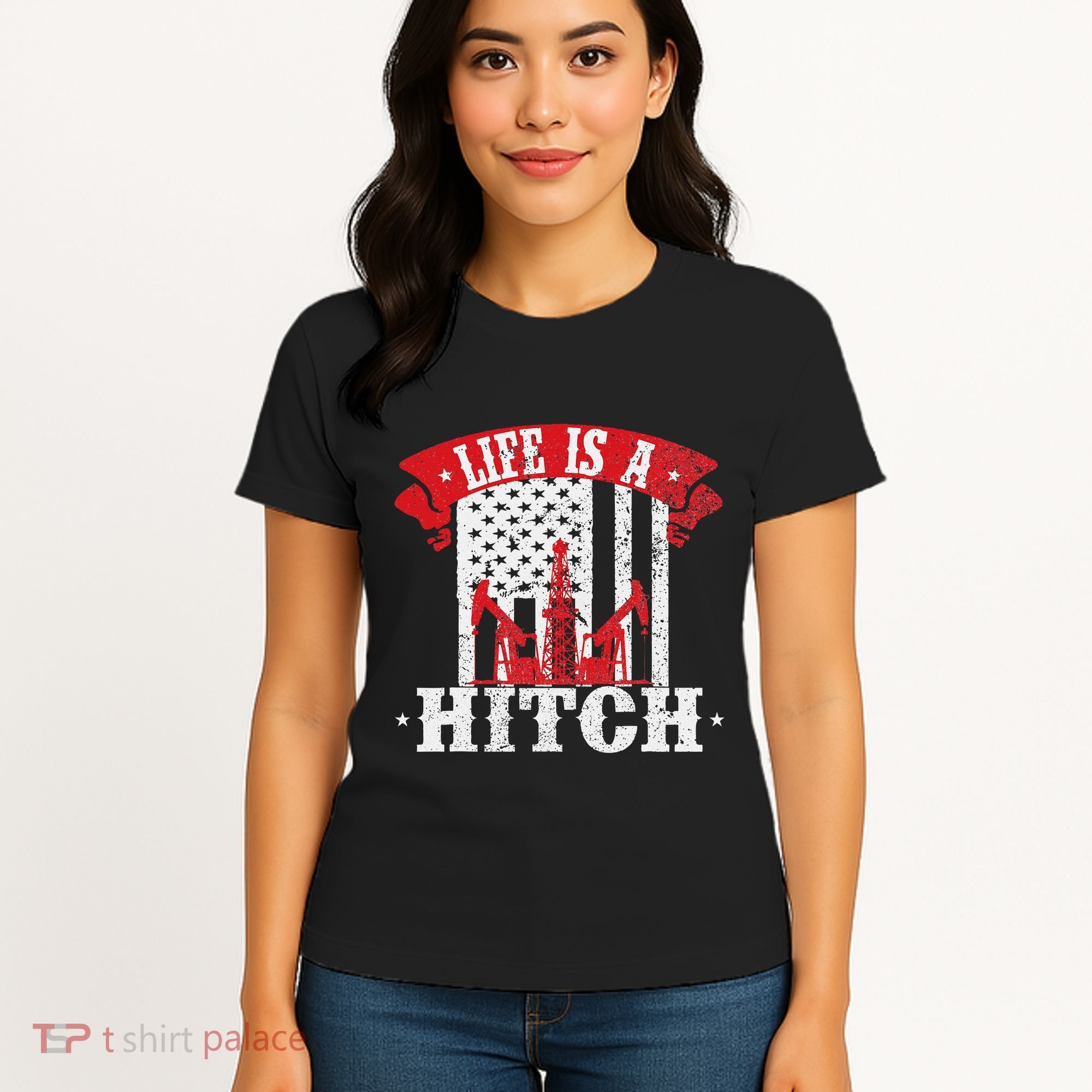 Oilfield Worker Driller Fracker Oilman Oil Rig Women's T-Shirt