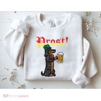 Oktoberfest Wiener Dog Prost German Costume Sweatshirt thumb 2
