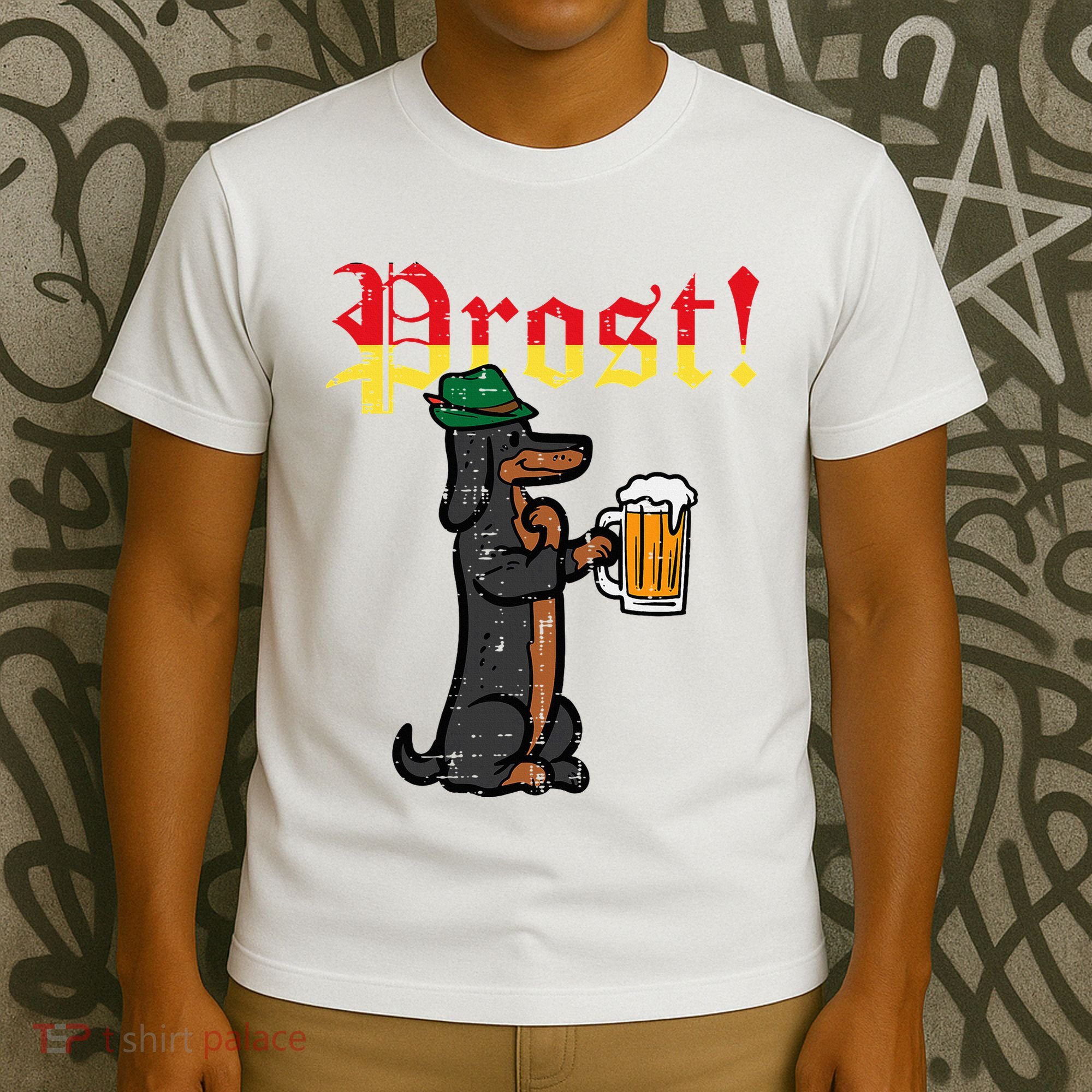 Oktoberfest Wiener Dog Prost German Costume T-Shirt