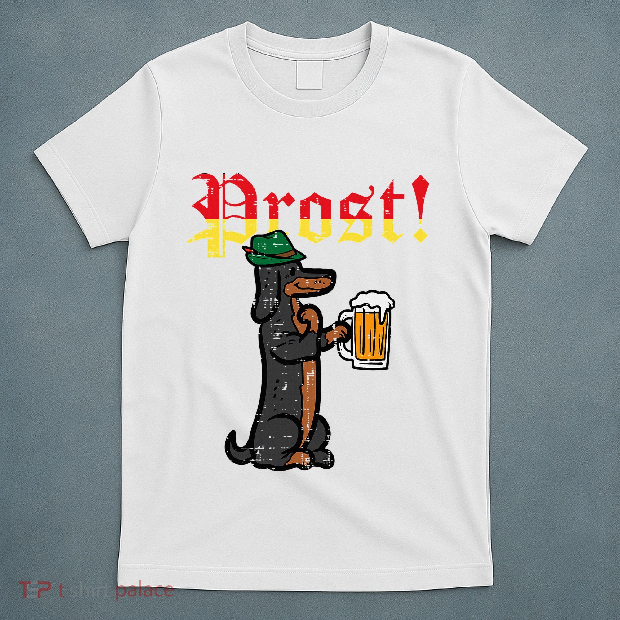 Oktoberfest Wiener Dog Prost German Costume T-Shirt