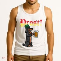 Oktoberfest Wiener Dog Prost German Costume Tank Top thumb 3