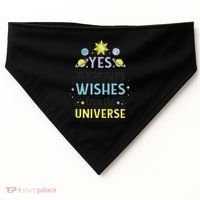 Ordering Wishes From The Universe USA-Made Doggie Bandana thumb 0