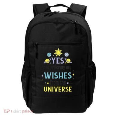 Ordering Wishes From The Universe Backpack