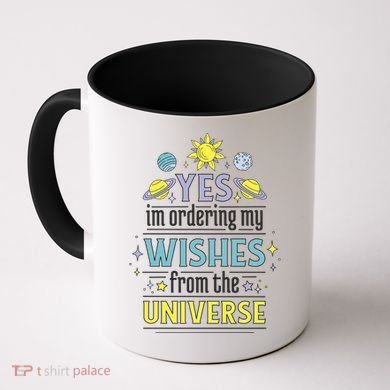 Ordering Wishes From The Universe Coffee Mug