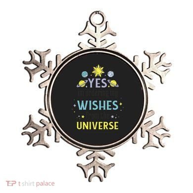 Ordering Wishes From The Universe Ornament