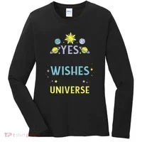 Ordering Wishes From The Universe Women's Long Sleeve Shirt thumb 0