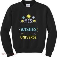 Ordering Wishes From The Universe Kids Sweatshirt thumb 0