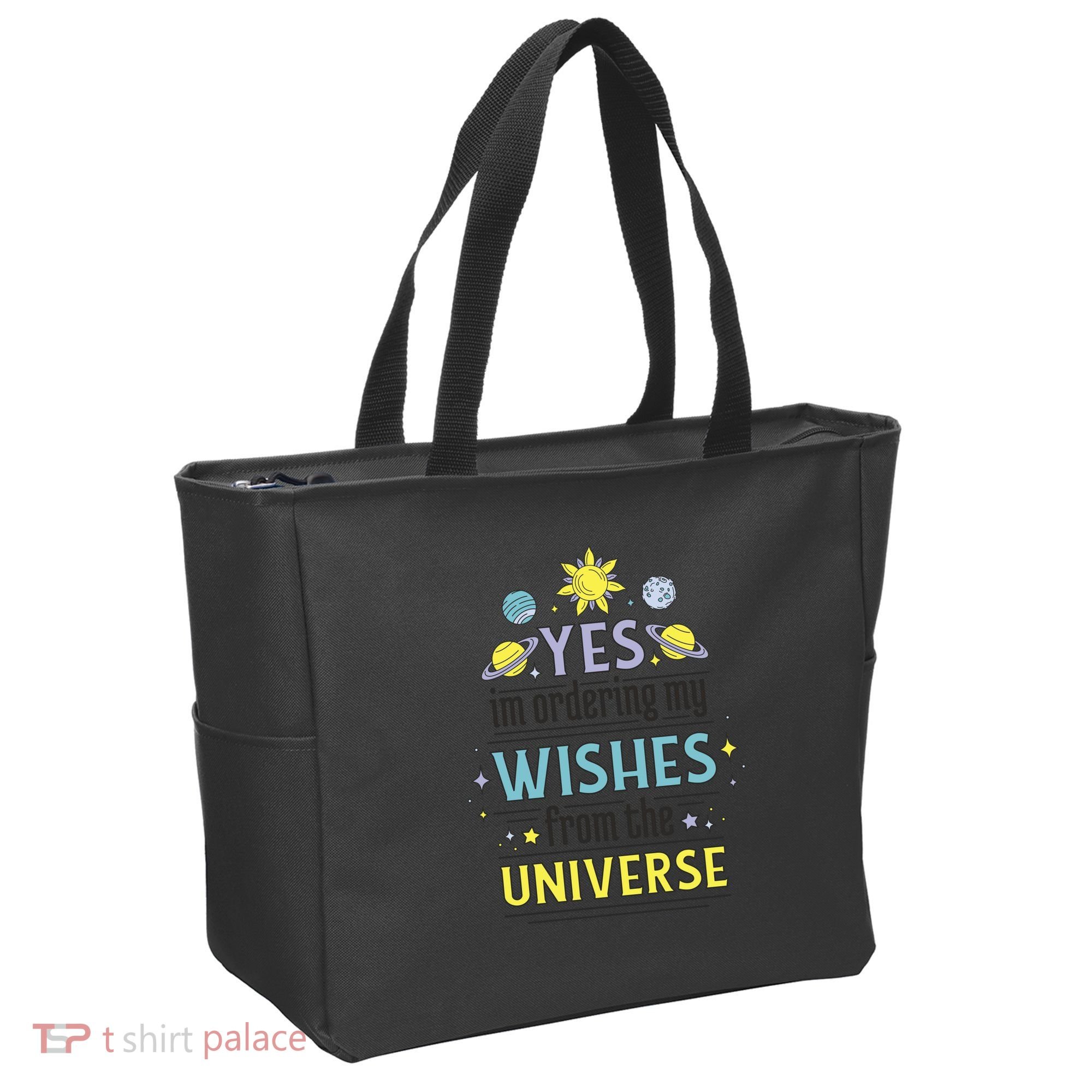 Ordering Wishes From The Universe Tote Bag