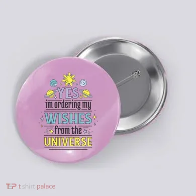 Ordering Wishes From The Universe Button