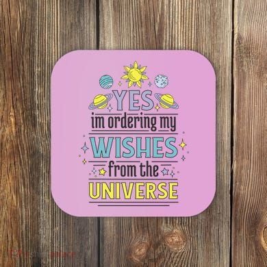 Ordering Wishes From The Universe Coaster