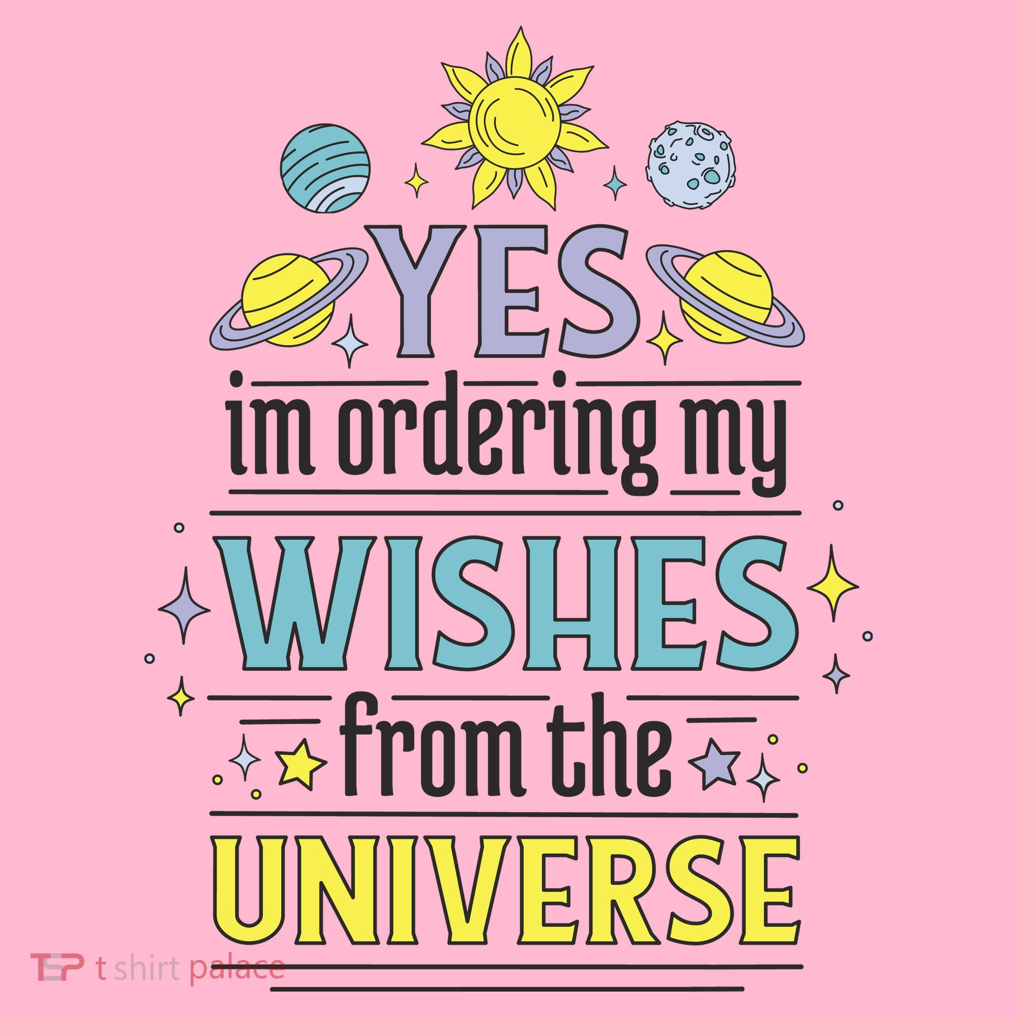 Ordering Wishes From The Universe Baby Bodysuit