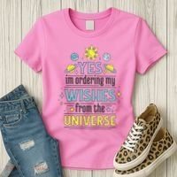 Ordering Wishes From The Universe Women's T-Shirt thumb 3