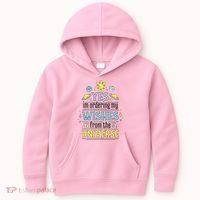 Ordering Wishes From The Universe Kids Hoodie thumb 0