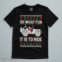 Oh What Fun 4x4 Offroad Suv Ugly Christmas Sweater T-Shirt thumb 5