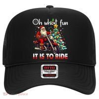 Oh What Fun It Is To Ride Santa Motorcycle  Hat thumb 0