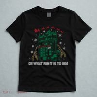 Oh What Fun It Is To Ride Tower Of Terror Christmas T-Shirt thumb 5