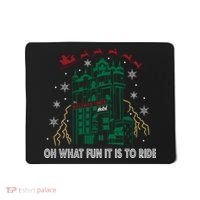 Oh What Fun It Is To Ride Tower Of Terror Christmas Mousepad thumb 0