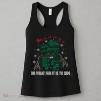 Oh What Fun It Is To Ride Tower Of Terror Christmas Women's Tank Top thumb 3