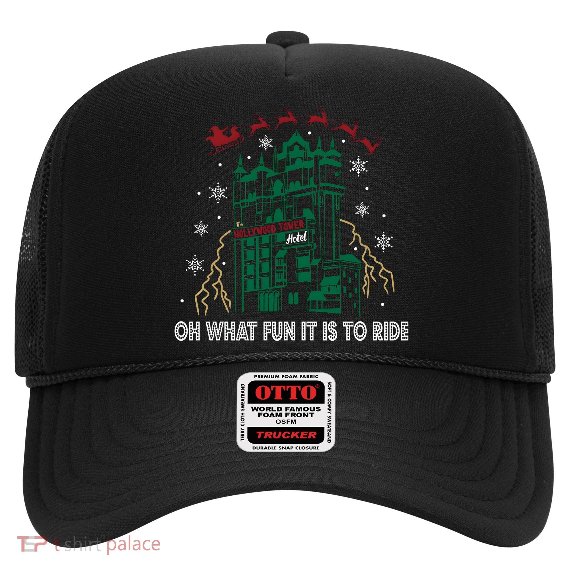 Oh What Fun It Is To Ride Tower Of Terror Christmas Hat