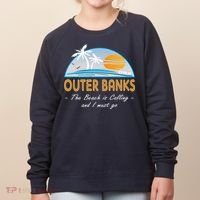 OBX With Funny Slogan for The Outer Banks Women's Sweatshirt thumb 0