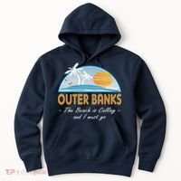 OBX With Funny Slogan for The Outer Banks Hoodie thumb 0