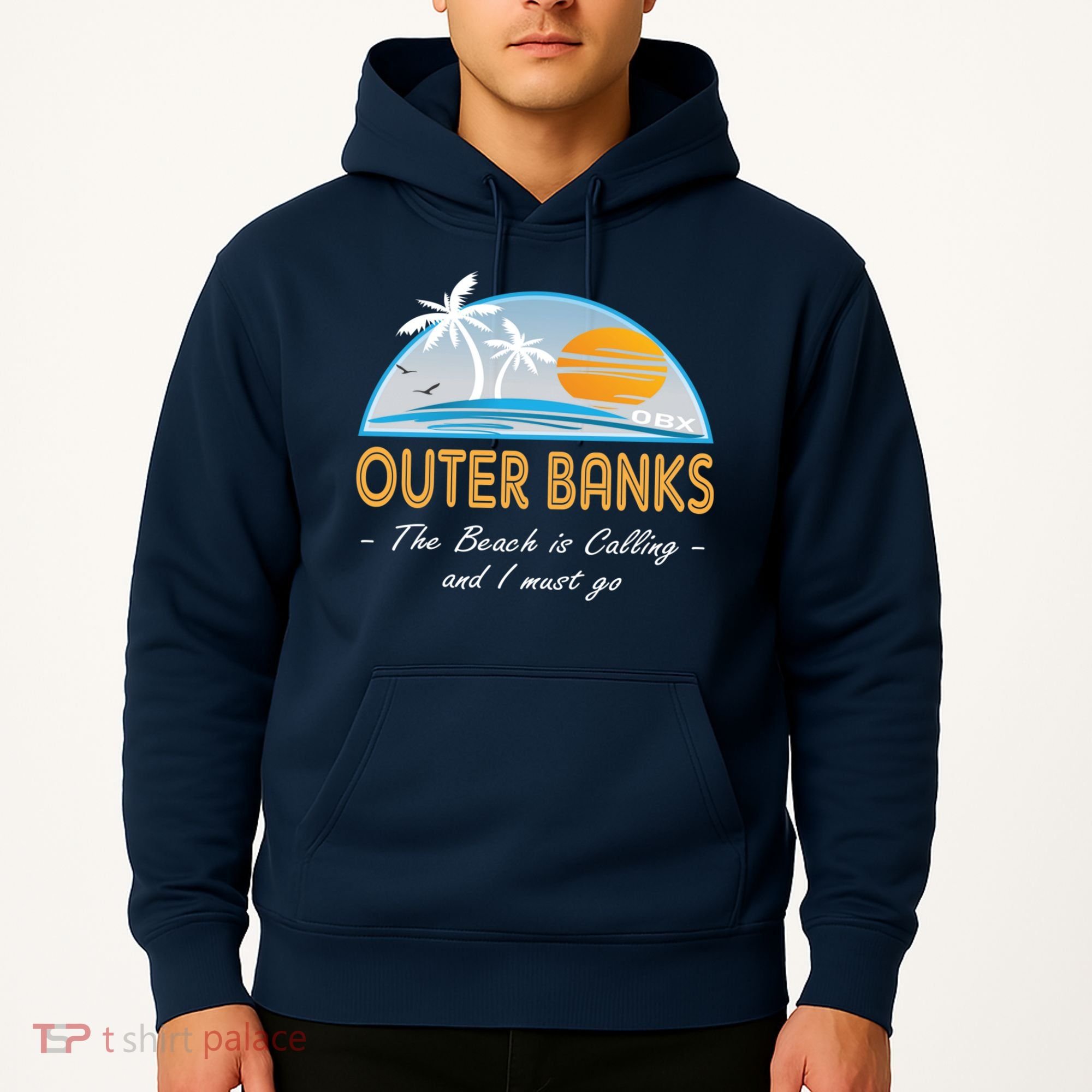 OBX With Funny Slogan for The Outer Banks Hoodie