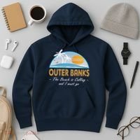 OBX With Funny Slogan for The Outer Banks Hoodie thumb 3