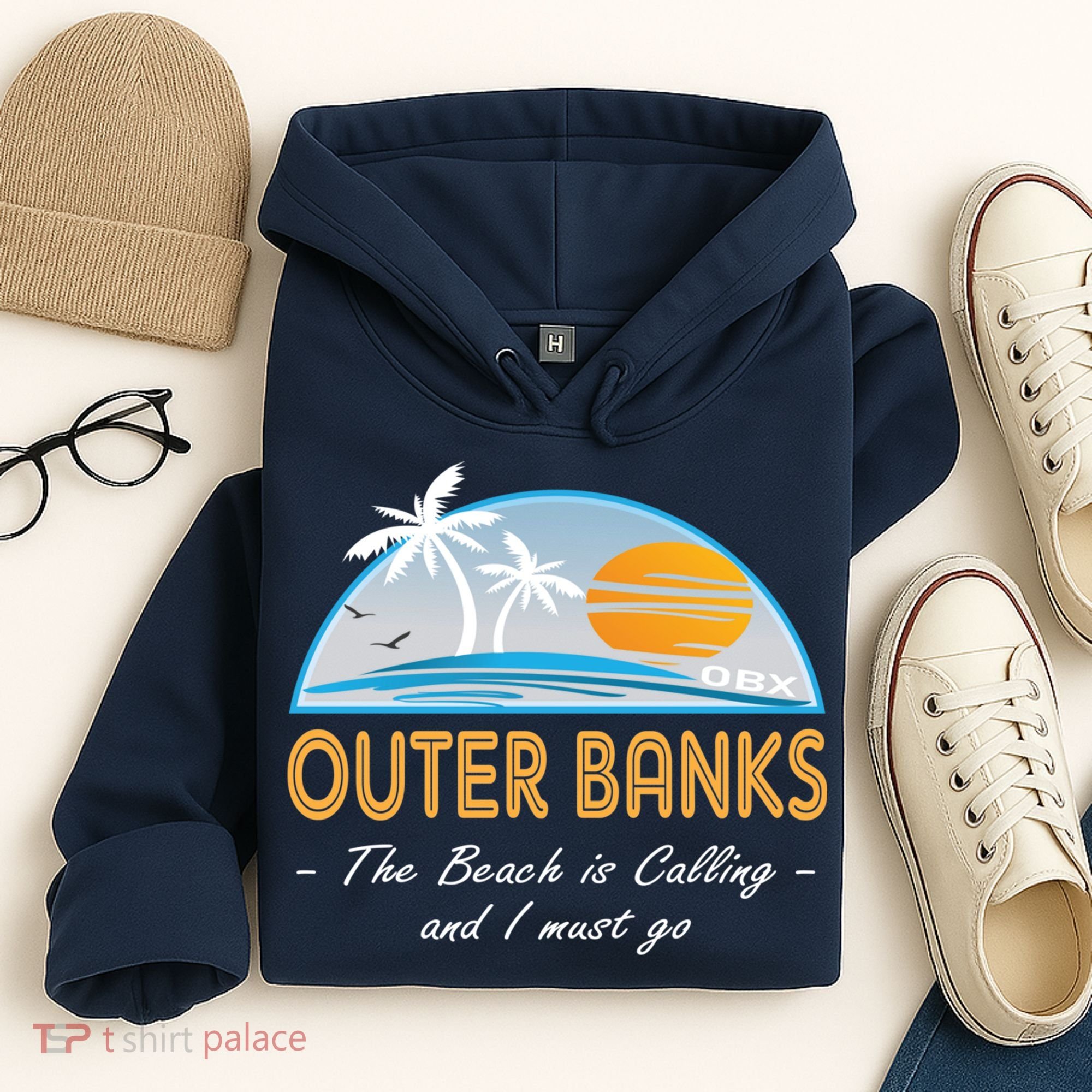 OBX With Funny Slogan for The Outer Banks Hoodie