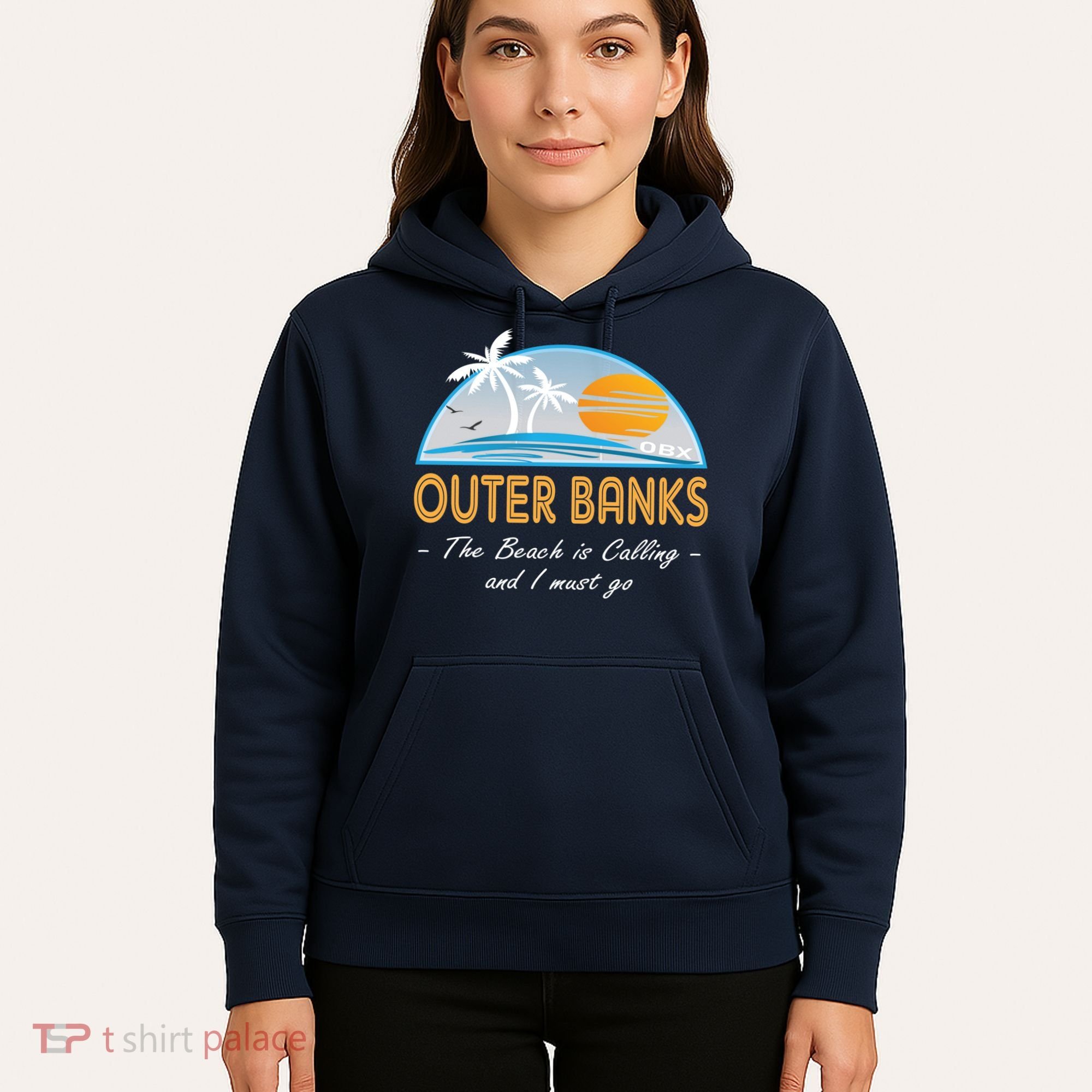 OBX With Funny Slogan for The Outer Banks Hoodie