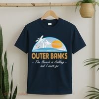 OBX With Funny Slogan for The Outer Banks T-Shirt thumb 2