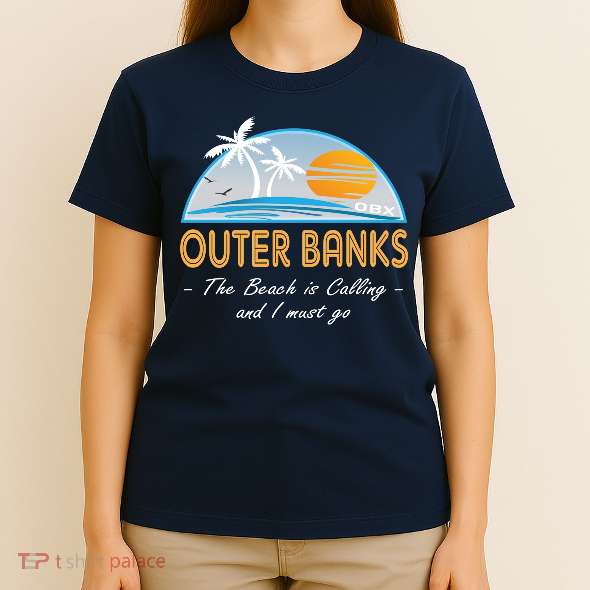 OBX With Funny Slogan for The Outer Banks T-Shirt