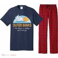 OBX With Funny Slogan for The Outer Banks Pajama Set thumb 0