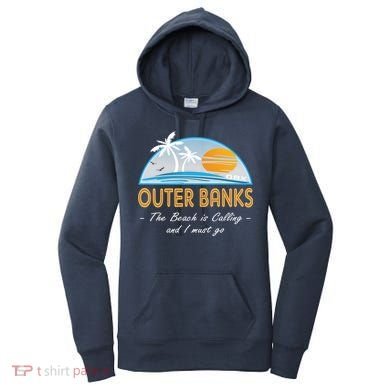 OBX With Funny Slogan for The Outer Banks Women's Hoodie