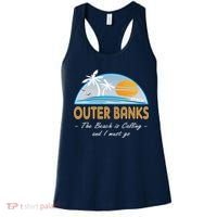 OBX With Funny Slogan for The Outer Banks Women's Tank Top thumb 0