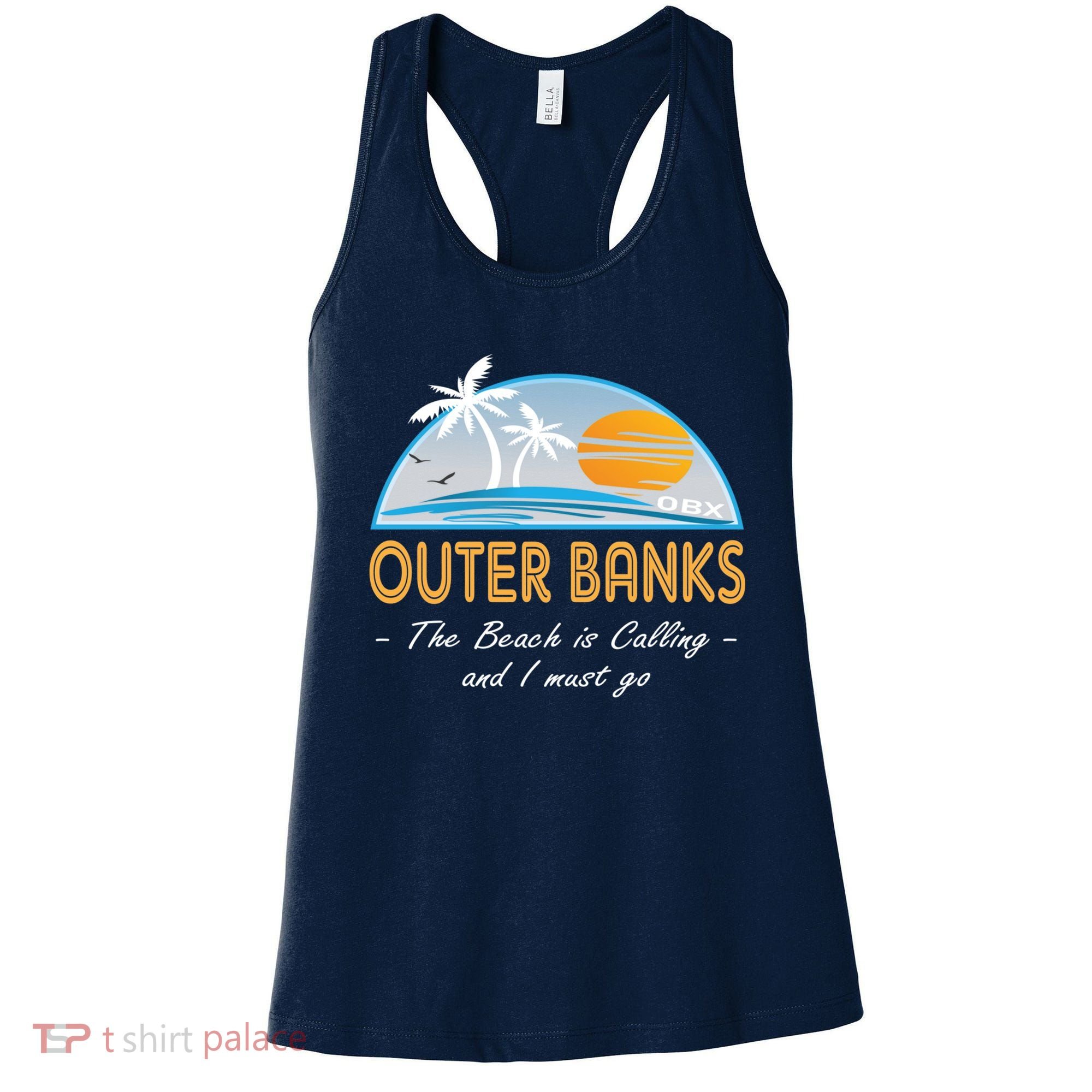OBX With Funny Slogan for The Outer Banks Women's Tank Top