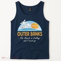 OBX With Funny Slogan for The Outer Banks Tank Top thumb 2