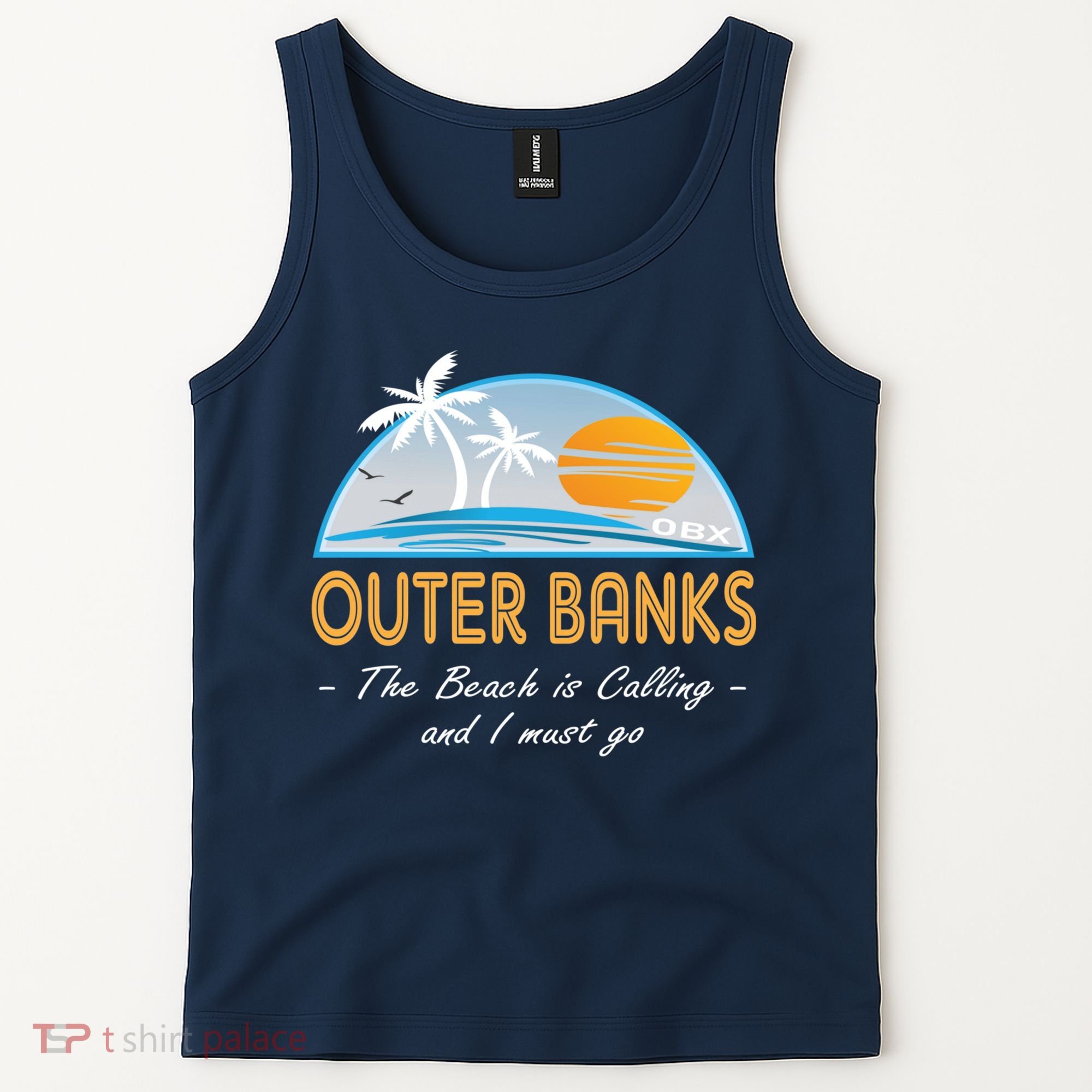 OBX With Funny Slogan for The Outer Banks Tank Top