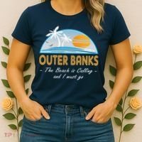 OBX With Funny Slogan for The Outer Banks Women's T-Shirt thumb 2