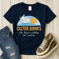 OBX With Funny Slogan for The Outer Banks Women's T-Shirt thumb 3