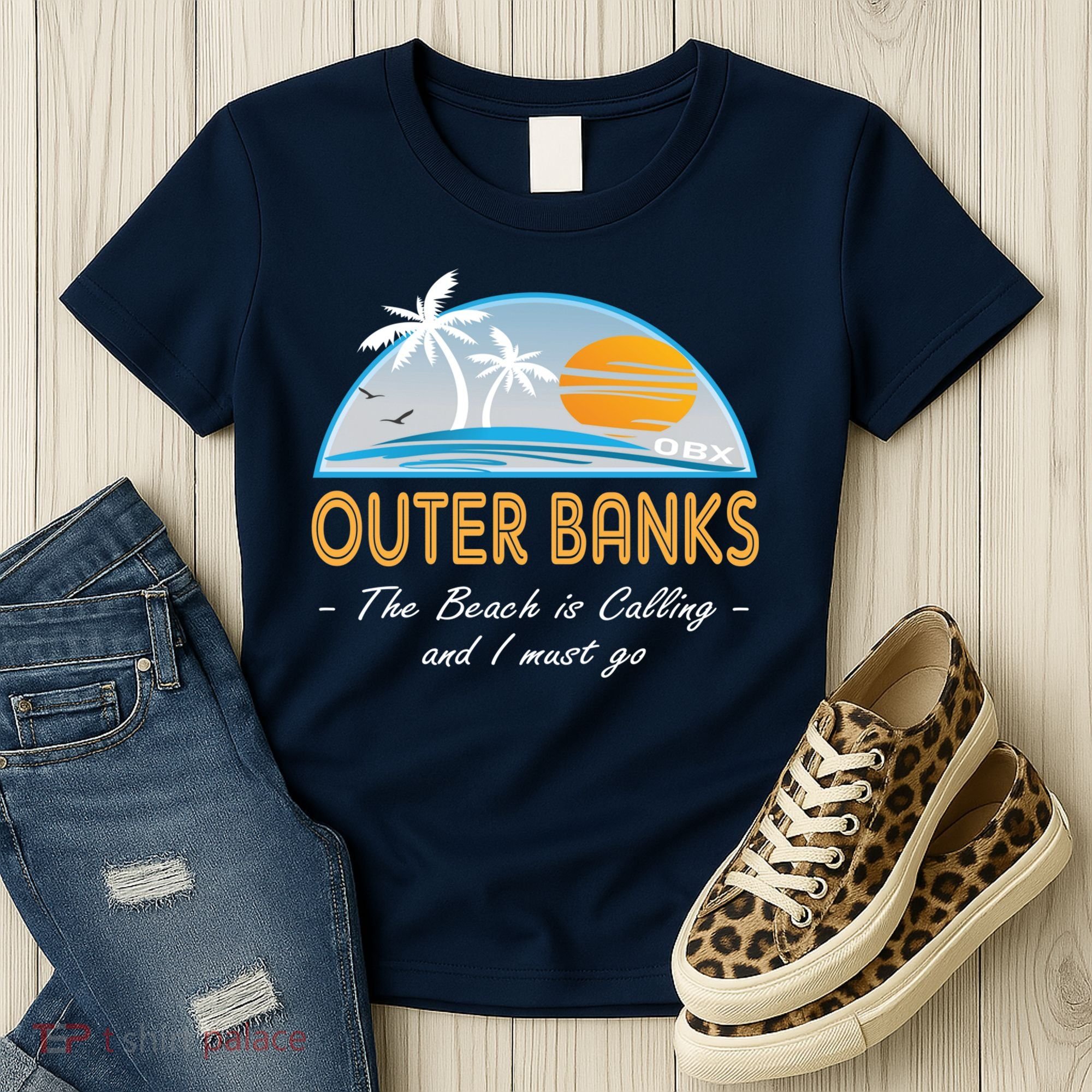 OBX With Funny Slogan for The Outer Banks Women's T-Shirt