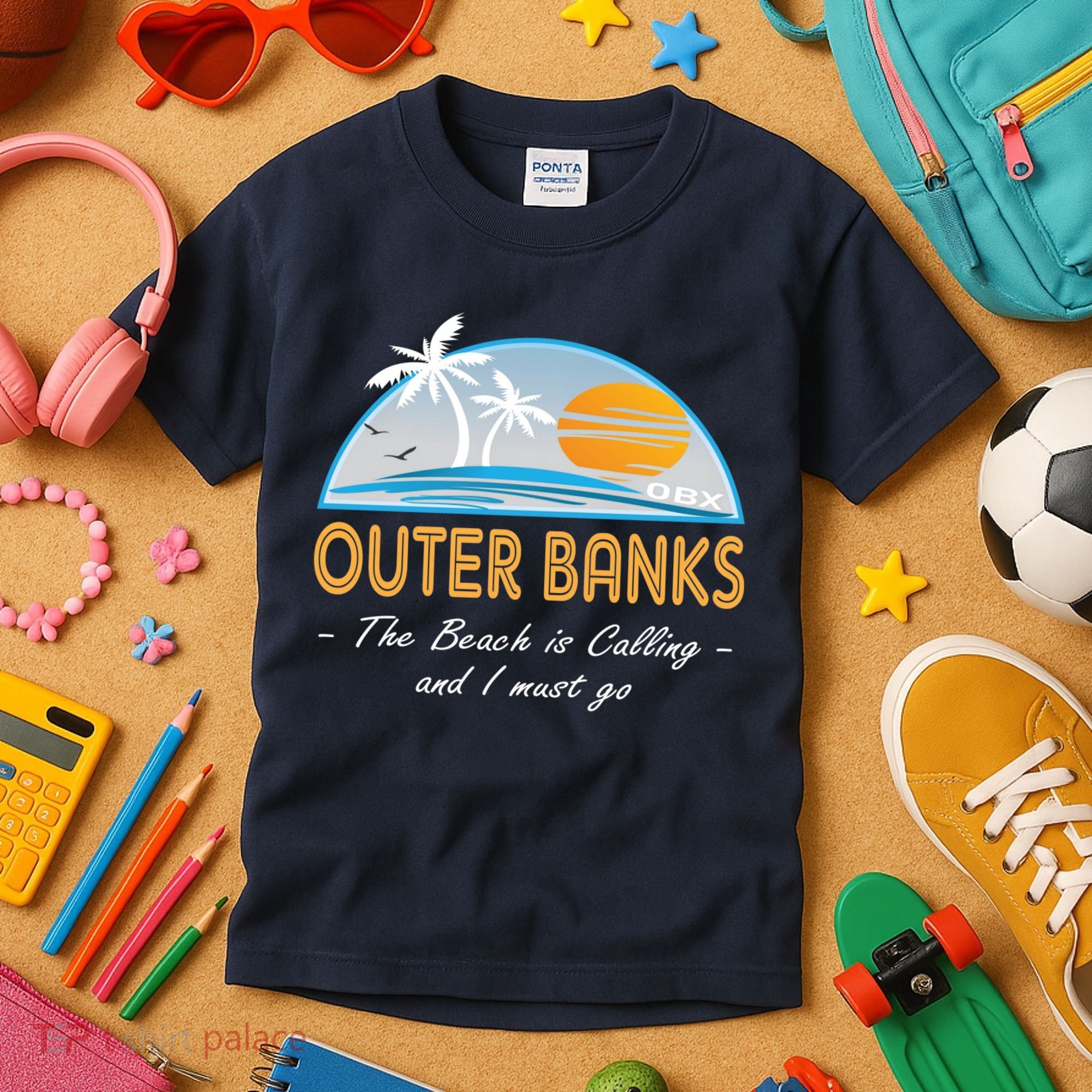 OBX With Funny Slogan for The Outer Banks Kids T-Shirt