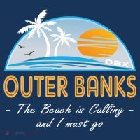 OBX With Funny Slogan for The Outer Banks Kids T-Shirt thumb 4