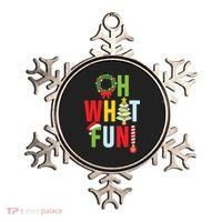 Oh What Fun Christmas With Wreath And Tree Ornament thumb 0